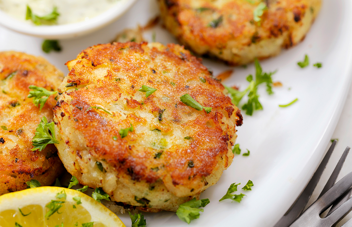 Imitation Crab Meat Crab Cake from The 50 Most Popular Recipes of 2017